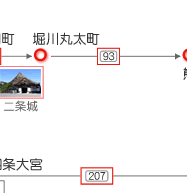 京都の観光・旅行 市バスの名所アクセス−天龍寺05−