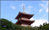 京都の観光・旅行−三重塔−