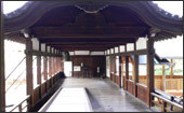 京都の観光・旅行−鴬張りの廊下−