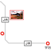 京都の観光・旅行 紅葉 アクセス−嵐山09−