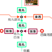 京都の観光・旅行 紅葉 アクセス−京都御所・京都御苑05−