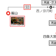 京都の観光・旅行 紅葉 アクセス−高雄山神護寺04−