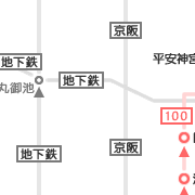 京都の観光・旅行 桜 アクセス−京都駅05−
