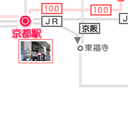 京都の観光・旅行 桜 アクセス−京都駅08−